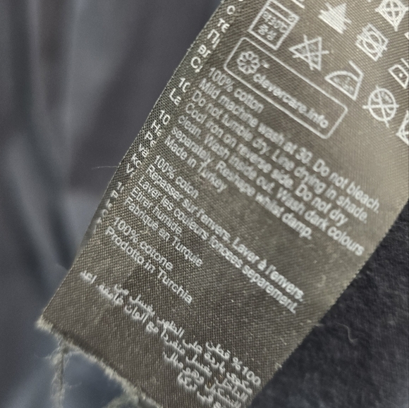 All Saints T Shirt Mens XXL Black Brace SS Crew Tee Short Sleeve Regular Fit - Picture 9 of 12